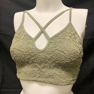 Sage Lace Bralette